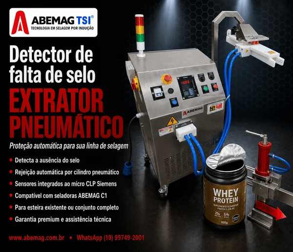 DETECTOR FALTA SELO INDUÇÃO ABEMAG TSI
