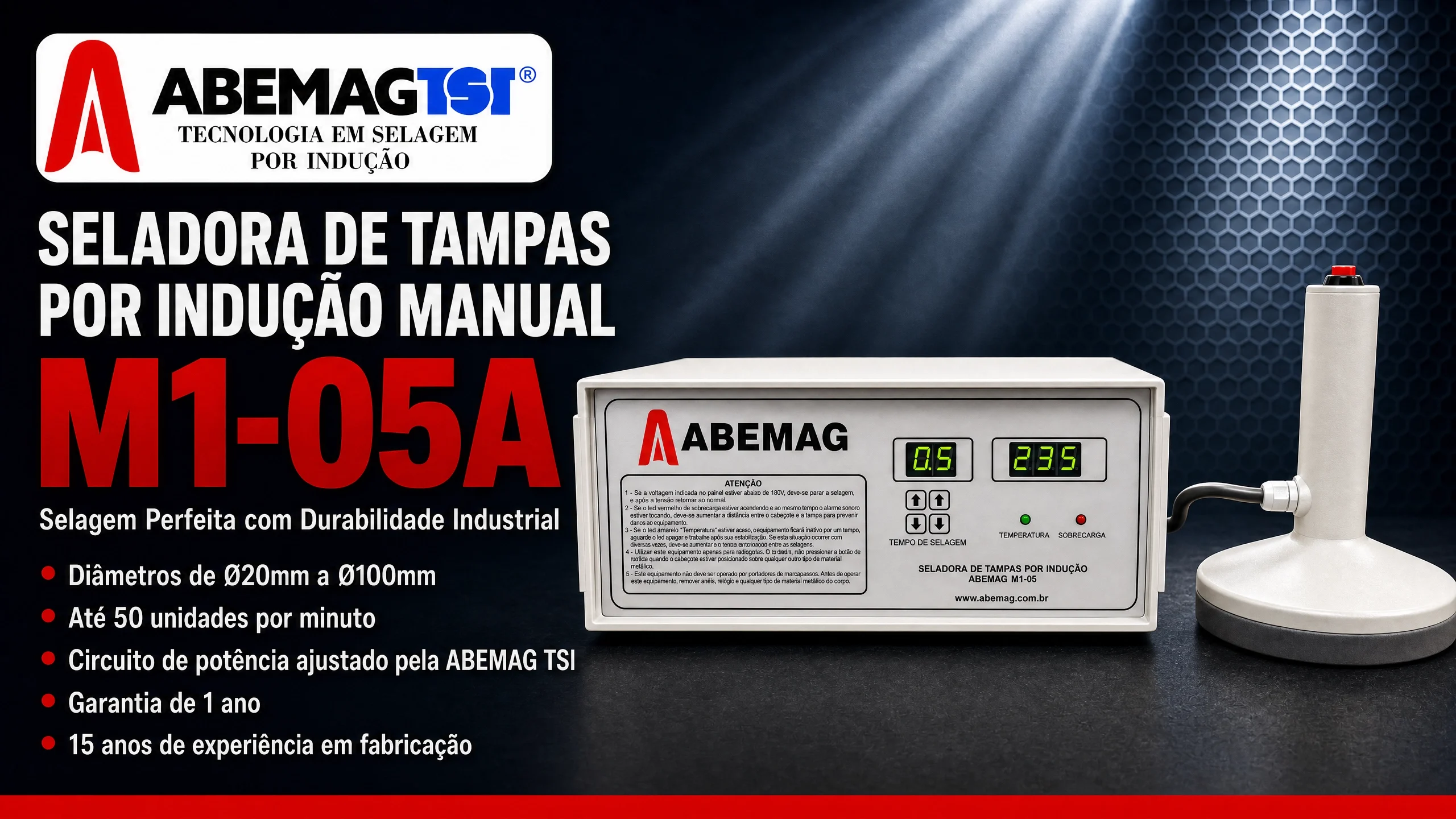 SELADORA INDUÇÃO ABEMAG TSI M1 05A