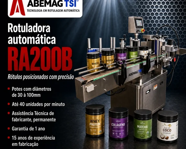 ROTULADORA AUTOMÁTICA ABEMAG TSI RA200B