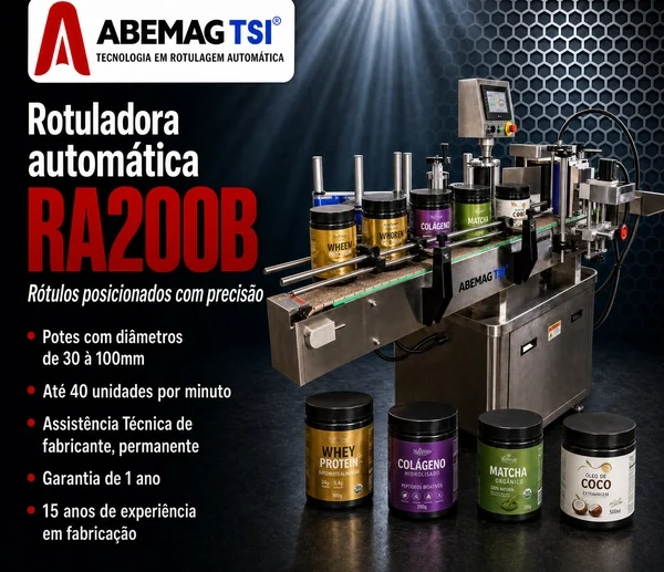 Rotuladora automática ABEMAG TSI RA200B