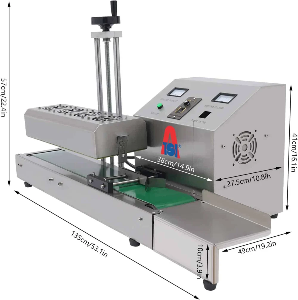 SELADORA DE INDUÇÃO AUTOMÁTICA DE BANCADA ABEMAG TSI IB-12i