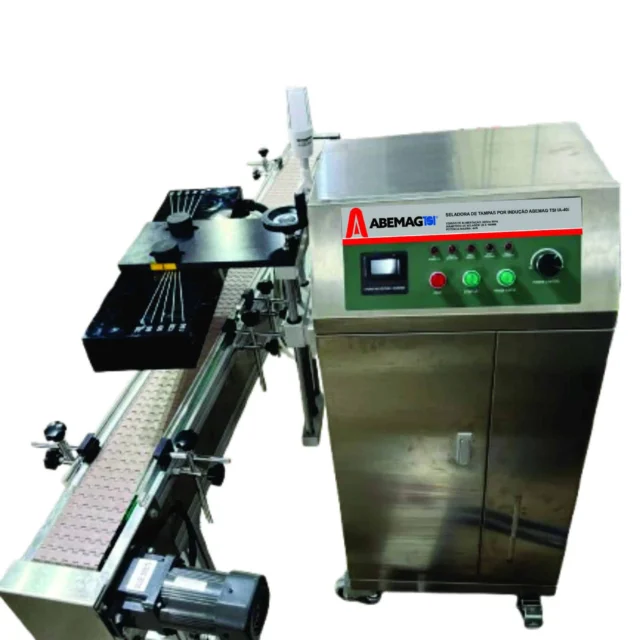 SELADORA DE INDUÇÃO AUTOMÁTICA ABEMAG TSI IA-40i 4Kw DE POTÊNCIA COM ESTEIRA