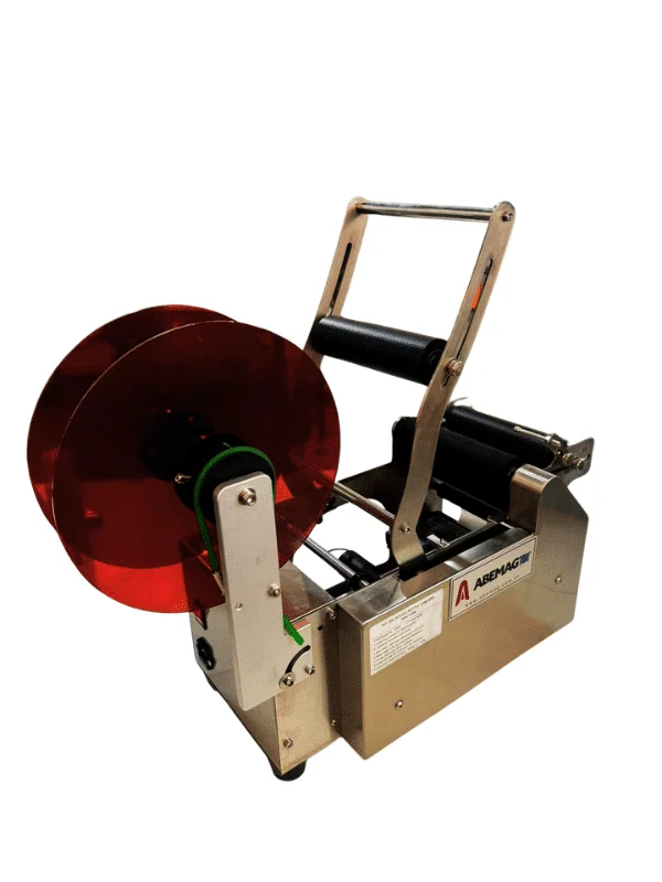 Rotuladora Semi Automática sem datador para Frascos Cilíndricos ABEMAG TSI 50