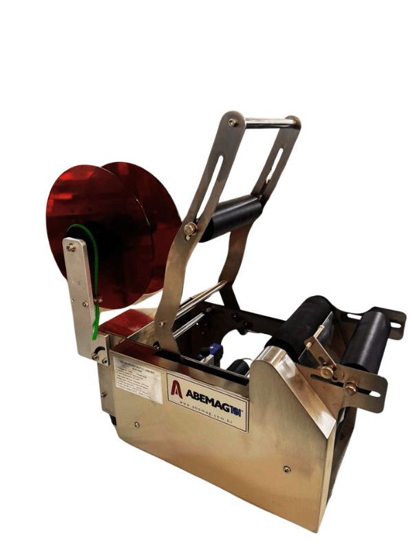 Rotuladora Semi Automática sem datador para Frascos Cilíndricos ABEMAG TSI 50