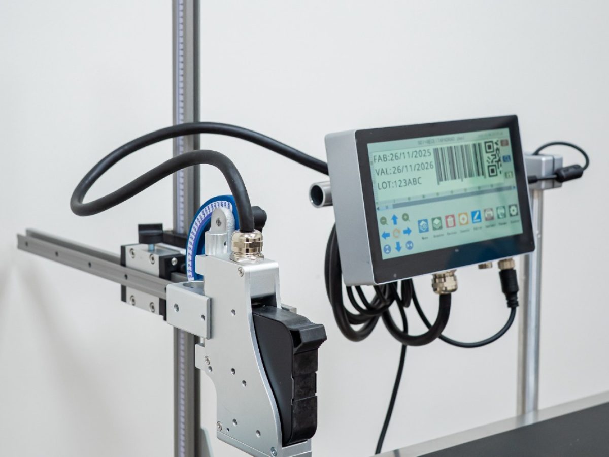 ABEMAG G3 - Datador automático TIJ Inkjet Industrial 110m/min