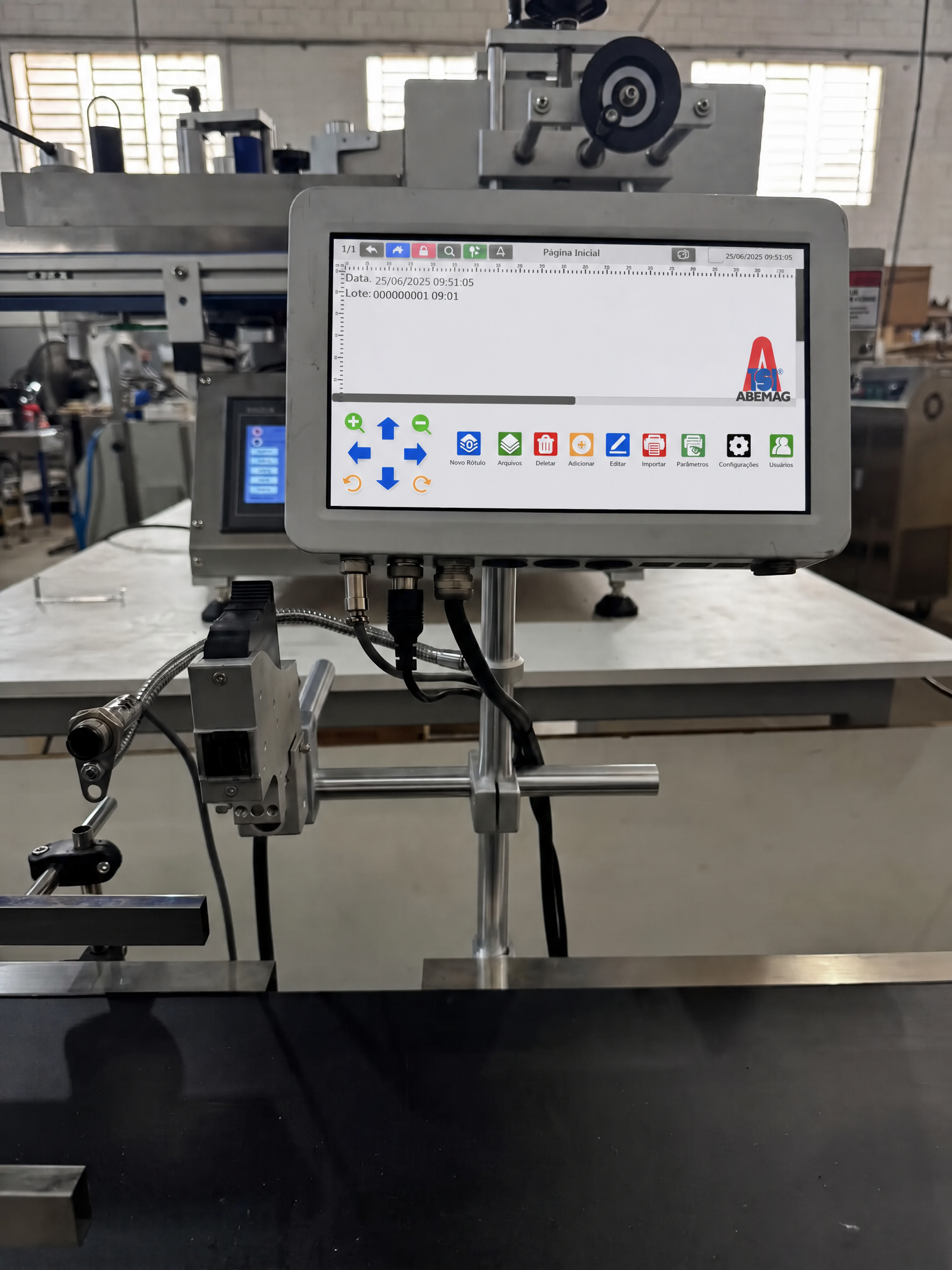 DATADOR INKJET AUTOMÁTICO ABEMAG TSI 13