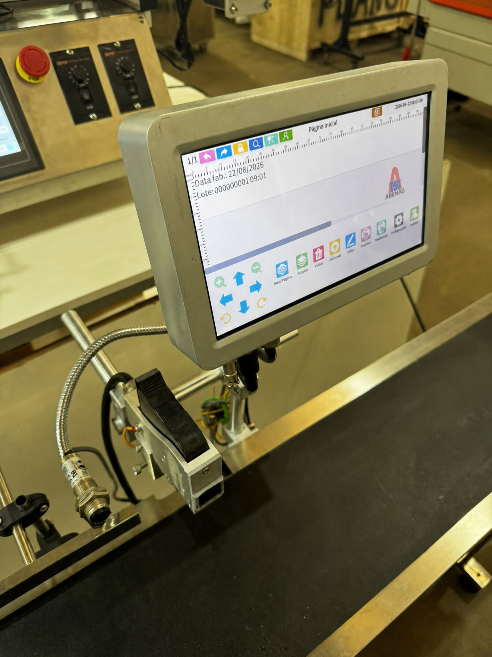 DATADOR INKJET AUTOMÁTICO ABEMAG TSI 15