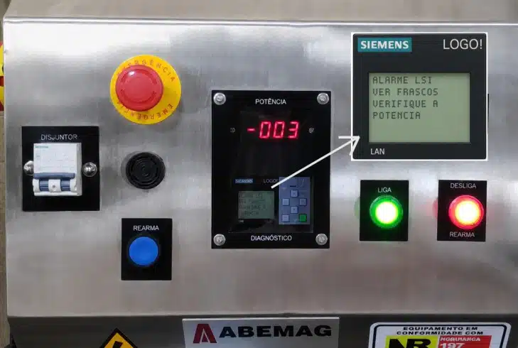 PAINEL SELADORA INDUÇÃO AUTOMÁTICA ABEMAG TSI