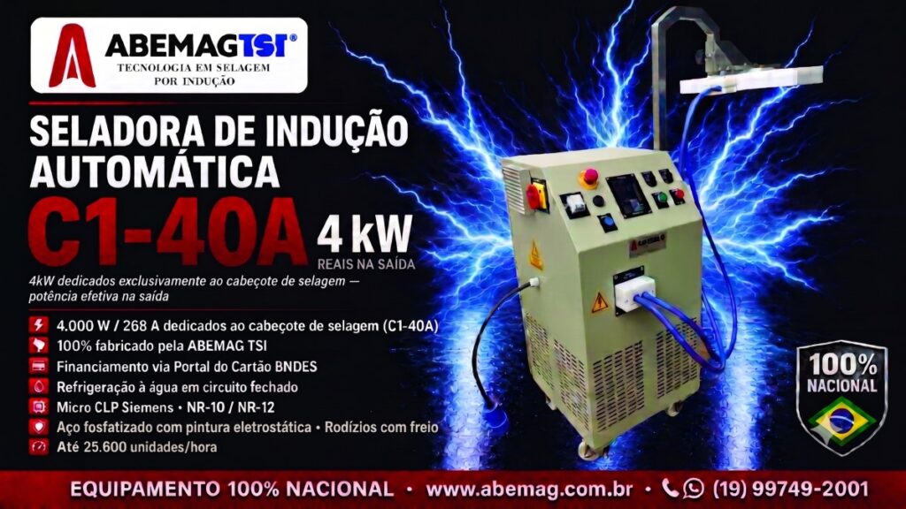 SELADORA INDUÇÃO AUTOMÁTICA ABEMAG TSI C1 40A