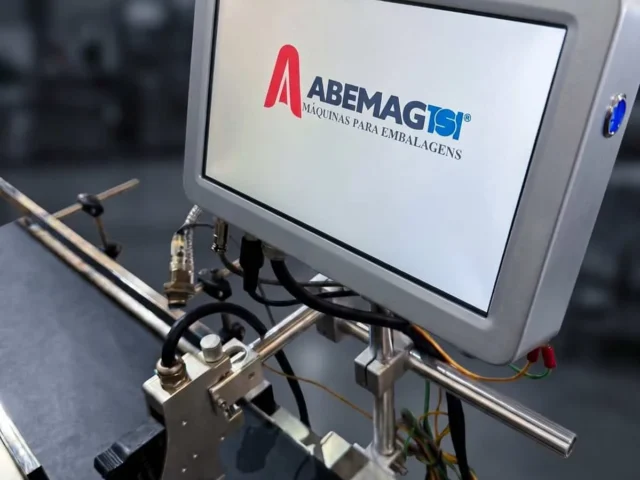 Datador inkjet TIJ ABEMAG TSI G7 com QR Code e códigos de barras