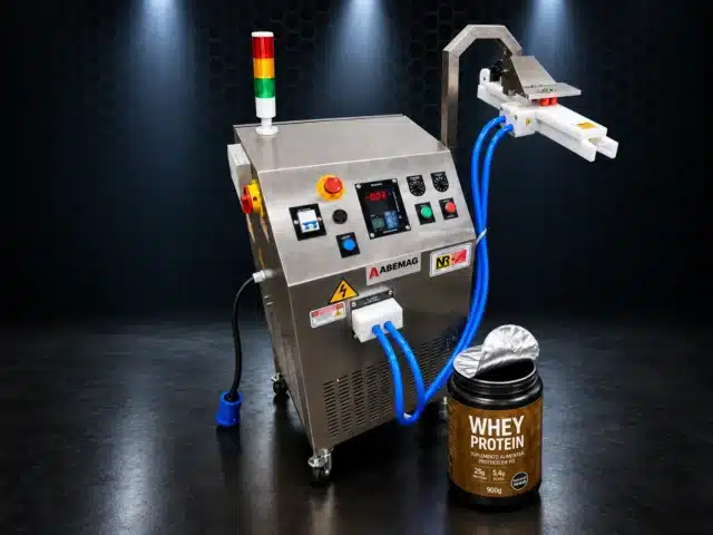 Seladora de indução abemag tsi com cabeçote e pote de whey